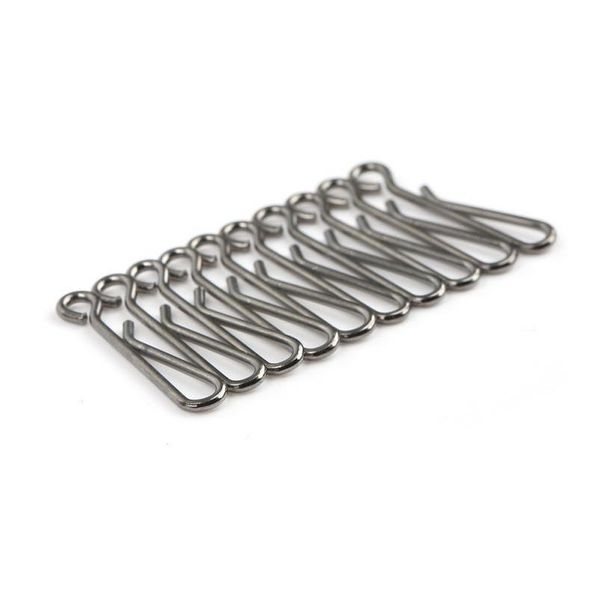 

50pcs hanging fishing snap swivels solid enforce fishing pin snaps 1#-6# b fishing connector barrel stainless steel sna bbykdl