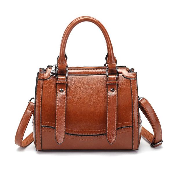 

fashion genuine leather bags women handbag 2020 new style shoulder bags natural leather crossbody bag saddle messenger tote t49
