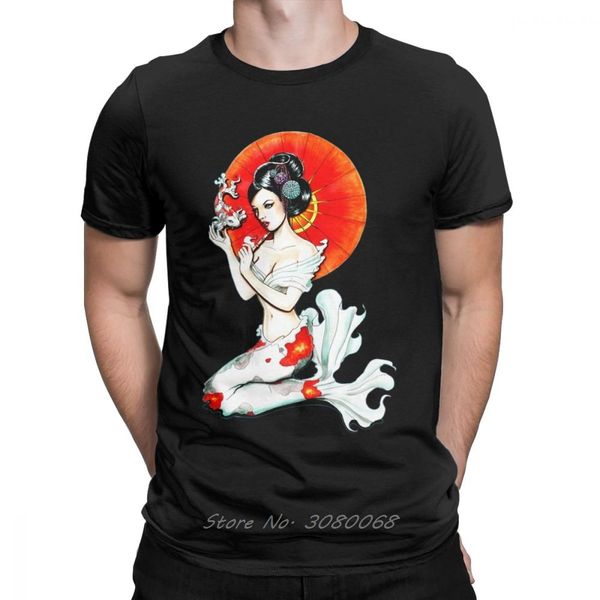 

koi geisha japan tattoo tokyo beauty japanese vintage percent o neck summer tees hip hop harajuku sport hooded sweatshirt hoodie men t shirt