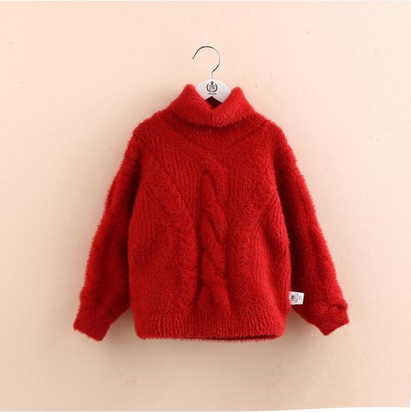 

pullover 2021 autumn winter kids sweater children year clothing girls cotton o-neck baby girl costumes sd24, Blue