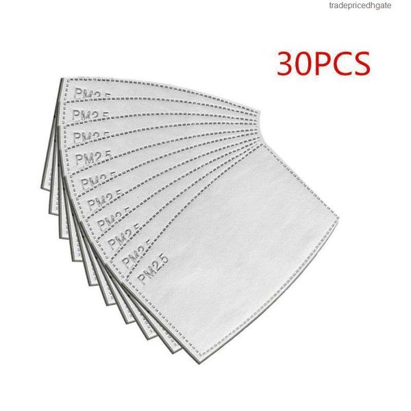 

activated pcs carbon filter pm2.5 face breathing 30 insert protective mouth ma dust mask dropshipp
