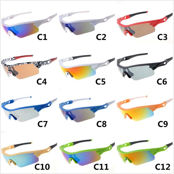 

cycling sport outdoor sunglasses popular brand designer sun glasses for men women uv400 driving casual cycling eyewear, White;black