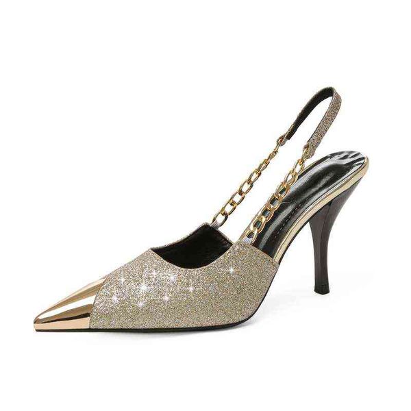 

sandels ladies pointed toe patent leather stilettos high heels burgundy cutout formal dress wedding shoes 220303, Black