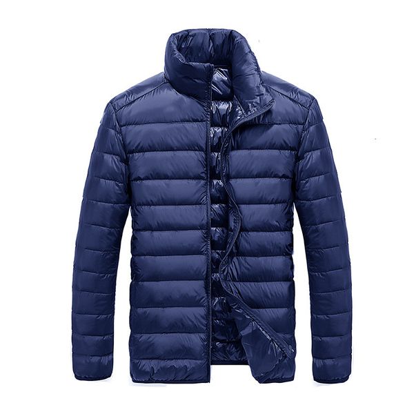 

new men's jacket loose size simple casual white light down coat, Black;brown