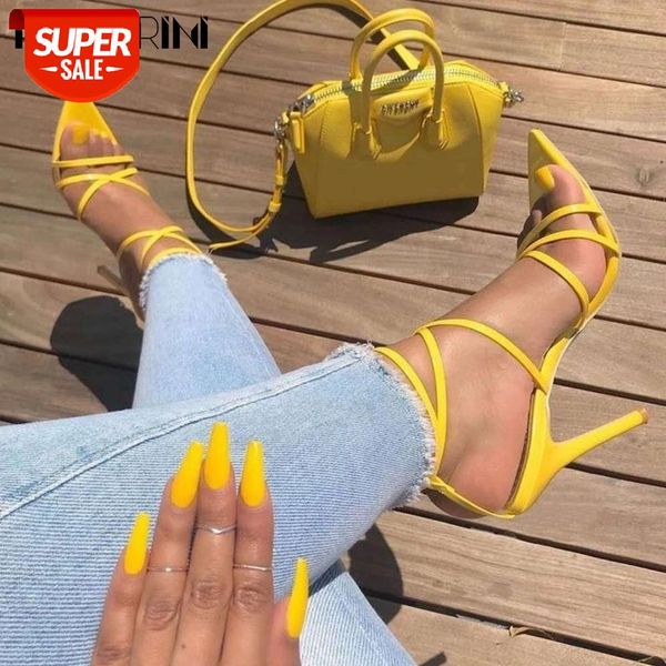 

ribetrini open toe ankle strap high heels buckle shoes gril pointed toe women sandals party dress solid sandals #yn7v, Black