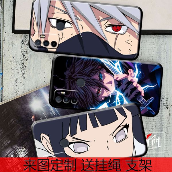 

naruto oppoa32 mobile phone case silica gel soft shell lens all inclusive frosting and anti falling oppo a32 protective casevfe1
