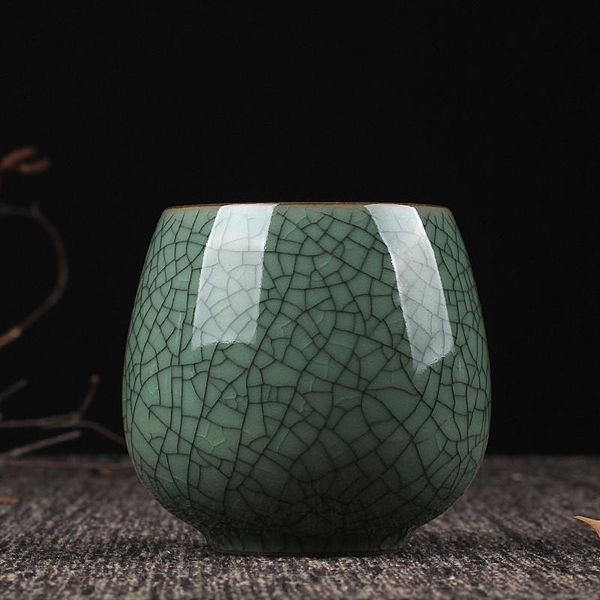 

260ml celadon teacup tea ceremony teaware drinkware office master cup espresso coffee mug water cups container decor i061 bbylen
