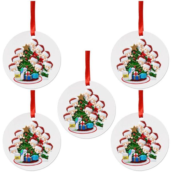 

christmas decorations for home 5pc 2020 christmas ornaments hanging gift product personalized family gifts navidad