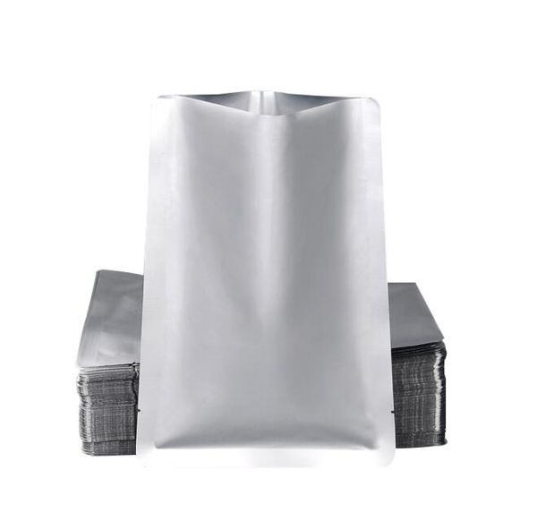 Calor Seal alimentar Folha de alumínio saco de alta resistência à temperatura de cozimento de alimentos churrasco bolsa aberta Principais máscaras de chá pacote de vácuo Embalagem Sacos