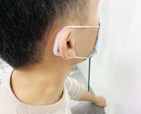 

colorful relieve hook earmuffs for mask adjustable leakage soft mask silicone ear hearing band tools protection face tavmd