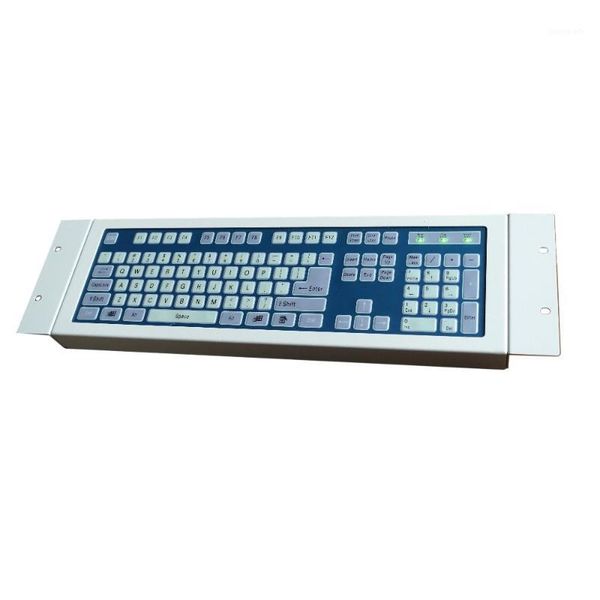 

keyboards custom ip67 rack mount deskcompact industrial membrane keyboard with abrasion+scratch resistant frontsheet1
