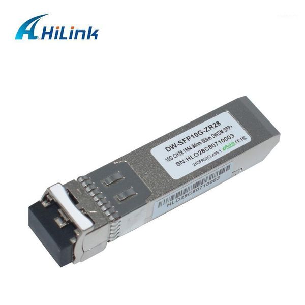 

10g sfp ch17~61 dwdm 1554.94nm 10g dom 80km sfp transceivers optical modules1