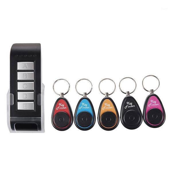 

5 in 1 wireless lost key finder locator find locater alarm keychain 40m1