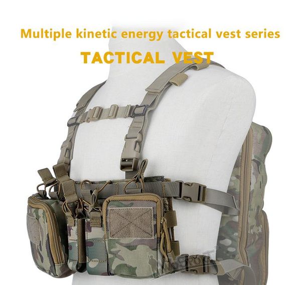 

running jackets tactical vest paint adjustable combat training army outdoor breathable webbing design clothe, Black;red
