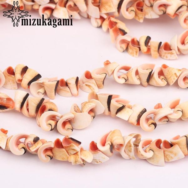 

natural color spiral shell beads 8 10mm 70pcs lot for diy bohemia jewelry bracelet necklace making accessories wmtdit bdesybag, Black