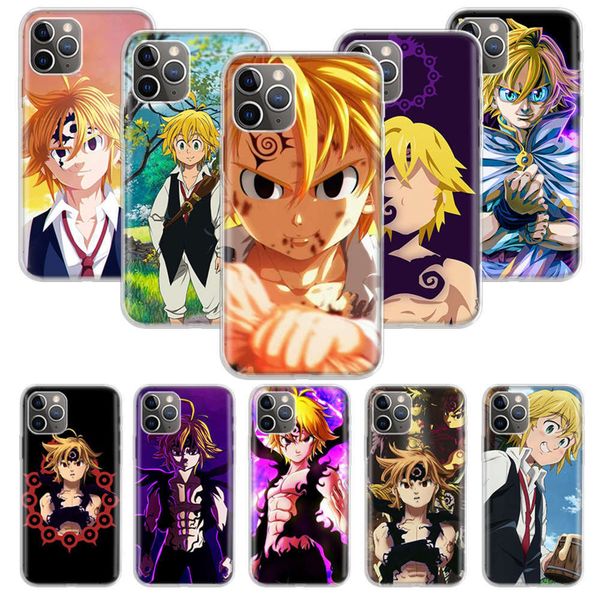 

seven deadly crim melioda case for vip 11 12 mini pro xs max xr x 7 76s plus 5 5s se 10 gift silicone mobile phone vocvfe1