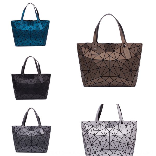 

ever-changing folding hand new rhombic women's large capacity korean style bagshoulder bag shoulder baggeometric bag mklon