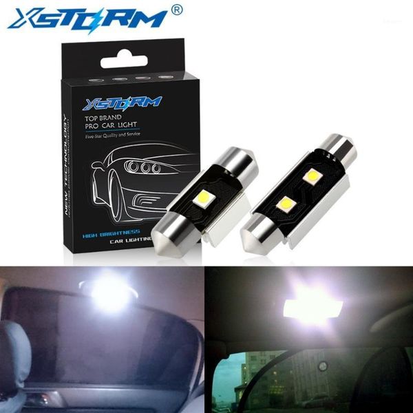 

emergency lights 2pcs c5w led festoon light bulbs with canbus 31mm 36mm 39mm 41mm auto dome lamp license plate car interior bulb 12v1