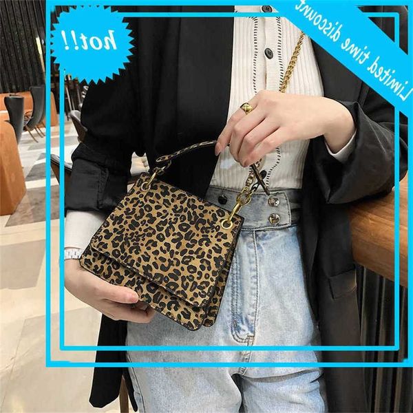 

leopard luxury designer crossbody bags for 2020 fashion small flap shoulder bag pu learn women women's handbag