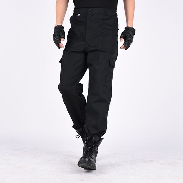 Taktische Hosen Armee Militär Cargo Hosen Männer Arbeit Pantalones Hohe qualität Hombre Overalls SWAT Airsoft Kampf Hose Schwarz Hosen 201110