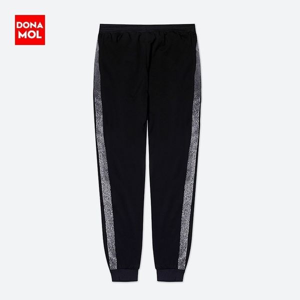 

donamol large size 5xl ladies casual pants new summer thin korean style women long trousers joggers black loose harem pants 201106, Black;white