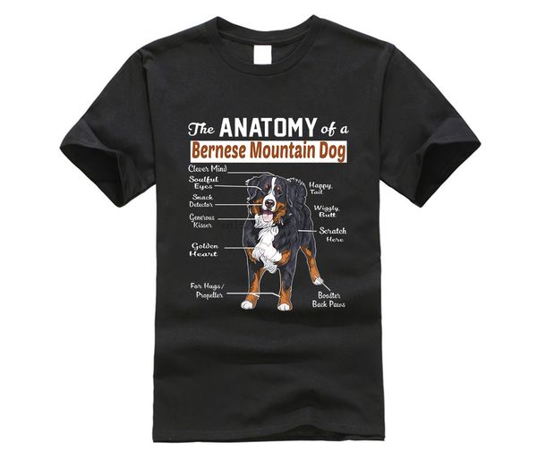 

new fashion hipster tees the anatomy of a bernese mountain dog printed sport hooded sweatshirt hoodie t shirt