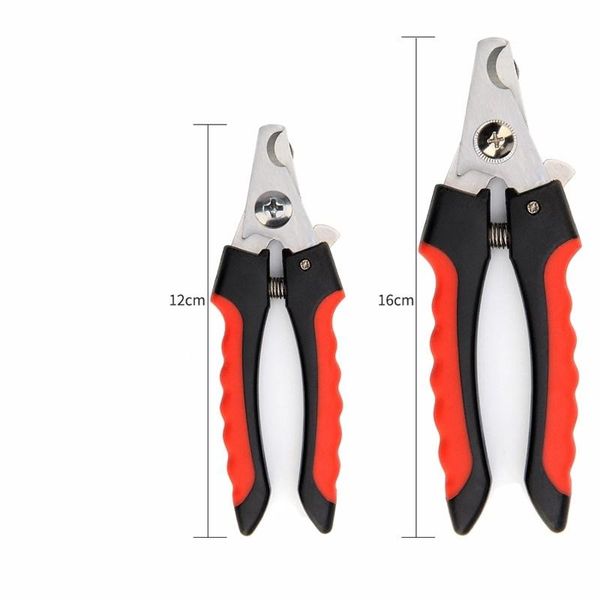 

pet nail clippers stainless steel dog nail scissor professional animal cat claw cutters puppy dog grooming scissors