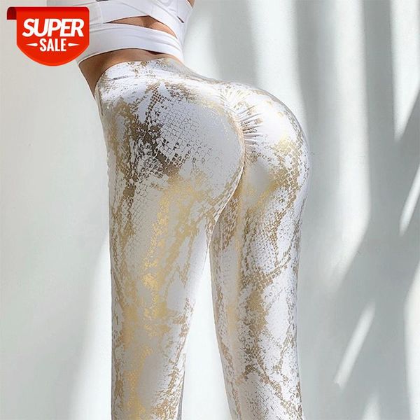 

normov women leggings snake printed high waist push up peach qucik dry skinny workout leggings bodycon female #0u2m, Black;white