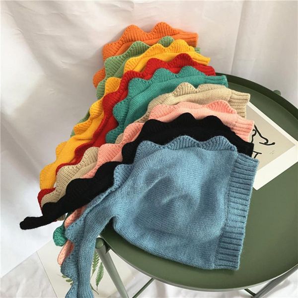

new baby girl boy winter hat детские мягкая теплая шапочка cap вязание эластичность вязаные шапки мода динозавр дизайн теплый детей hat, Yellow