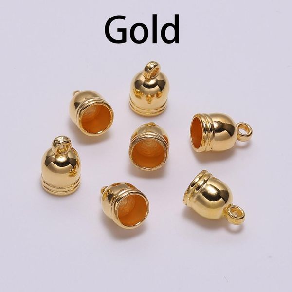 

50pcs / серия ожерелье end tip кисточка caps бусины cap end cap для изготовления ювелирных изделий выводов поделки ручной работы аксессуары
