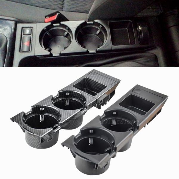 

car black center console water cup holder beverage bottle holder coin tray for 3 series e46 323i 318i 320i 98-06 51168217953