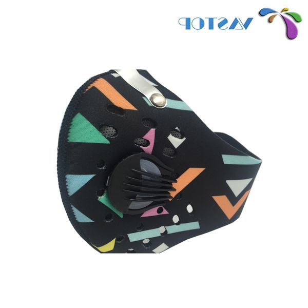 

against anti-smog filters sports carbon cycling breathable half face neoprene mask