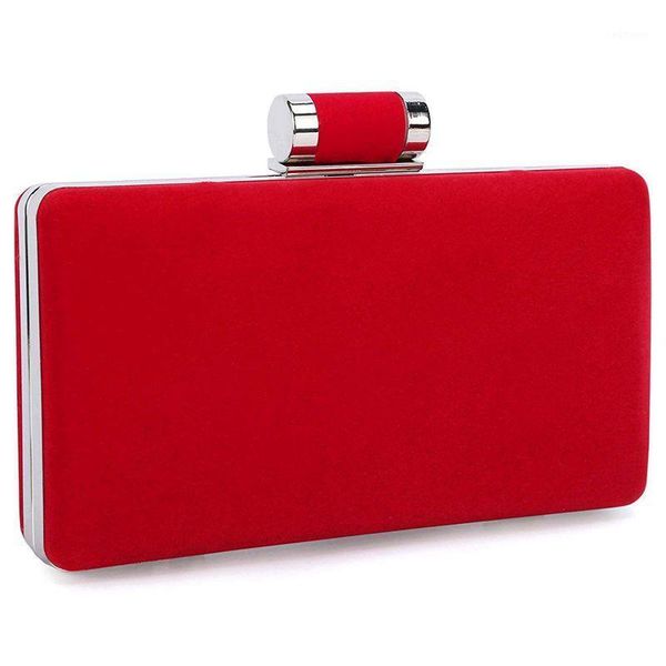 

women's formal evening bags velvet wedding prom party clutch purses1