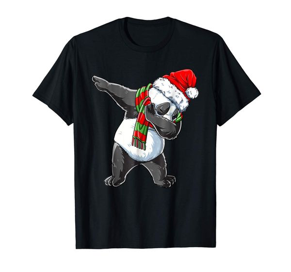 

dabbing panda santa christmas kids boys girls gifts amazing short sleeve unique casual short sleeve sport sweatshirt hoodie t shirt