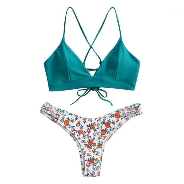 

women's bikini print set swimsuit two piece filled bra swimwear beachwear white polka biquinis summer beachwear 2020 bathing1, White;black