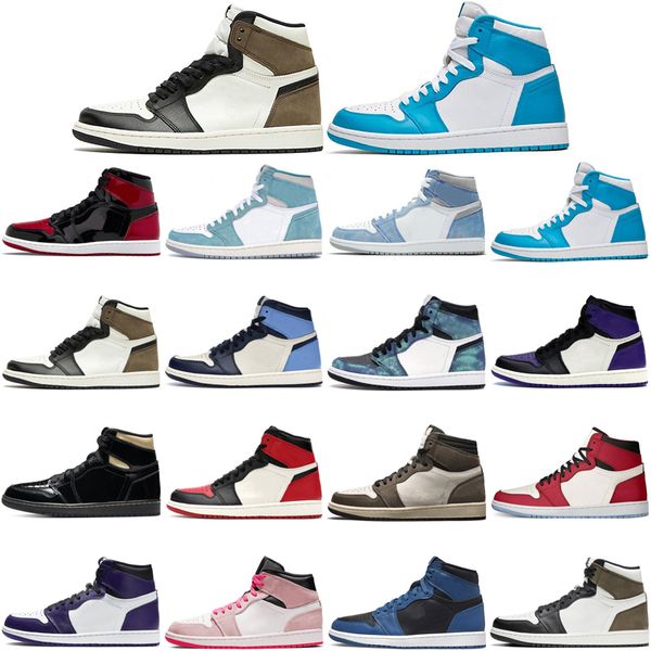 

fashion men 1s basketball shoes 1 women patent bred dark marina blue diamond shorts high turbo green hyper royal obsidian what the ouutdoor
