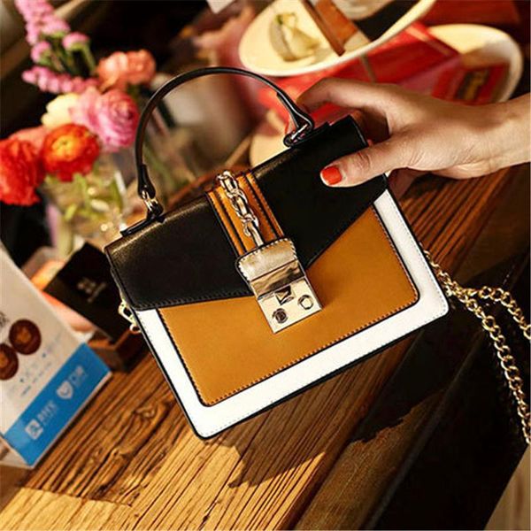 

handbags women bags women hit color famous brands new handbag trendy tote bags wild shoulder bags messenger bag