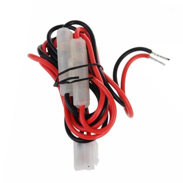 

walkie talkie car radio dc power cord cable with fuse t type adapter connector for alinco mobile tm-271 tm-741 icom b1