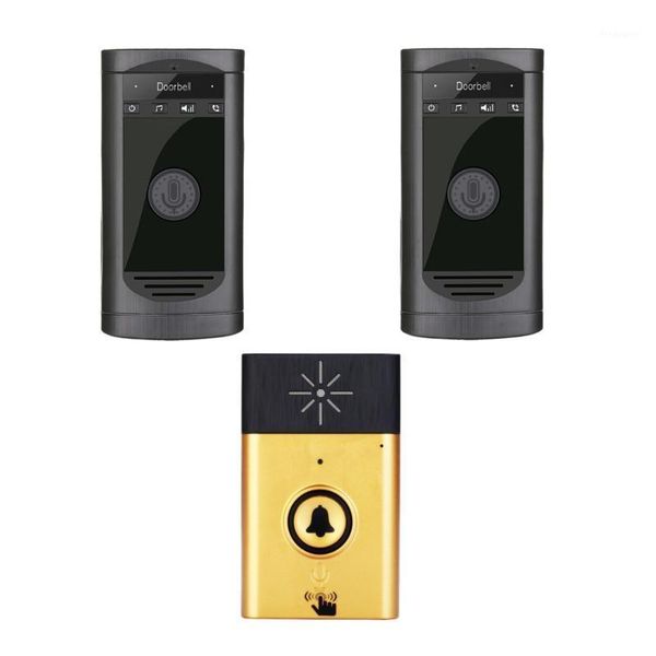 

doorbells wireless intercom 1v2 door phone long distance 200m doorbell1
