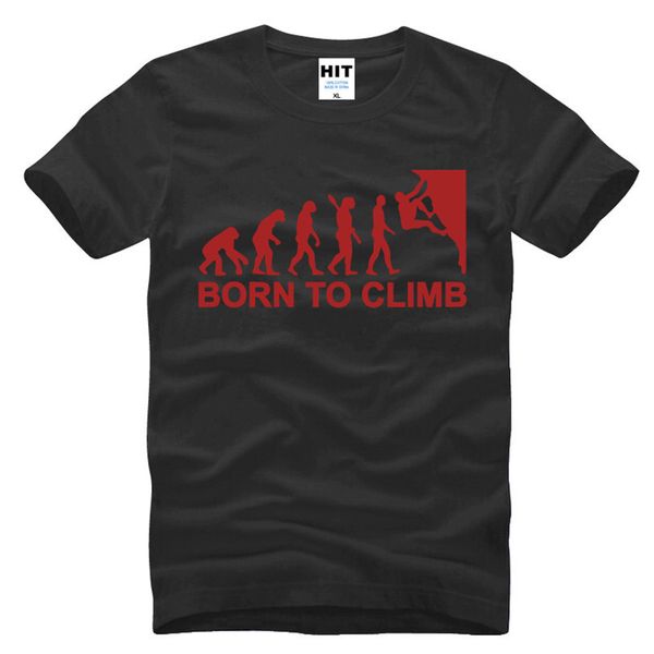 

born to climb evolution creative novelty t shirt t shirt 2016 new short sleeve tee camisetas hombre sport hooded sweatshirt hoodie