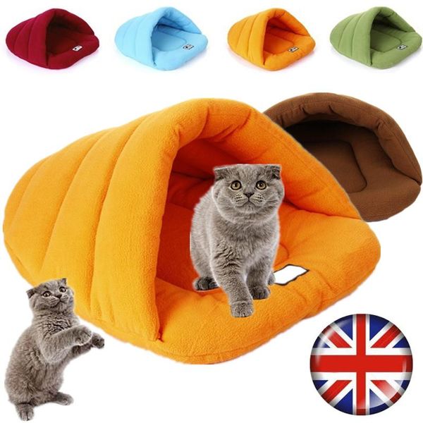 

kennels & pens pet dog kennel bed washable cat warm cave house mats sofa for chihuahua basket puppy winter sleeping mat pad