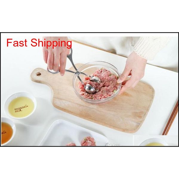 

2017 new practical convenient meatball maker stainless steel stuffed meatball clip diy fish meat rice b qylnji lyqlove