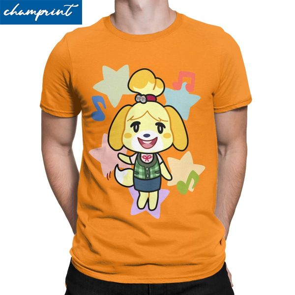 

isabelle of animal crossing t shirt for men awesome t-shirts crewneck tees short sleeve clothes classic sport hooded sweatshirt hoodie