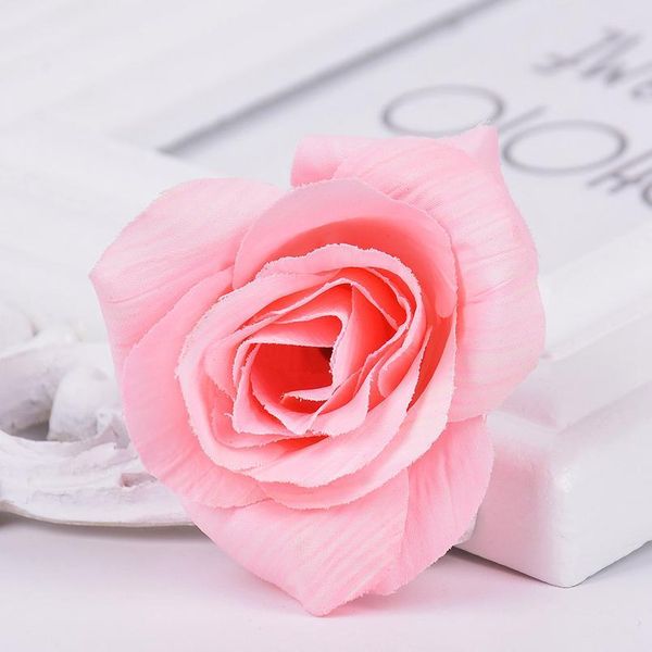 

5pcs gradient silk rose artificial flowers for wedding home decoration fake flower supplies diy craft wreath gifts scra jllyfl
