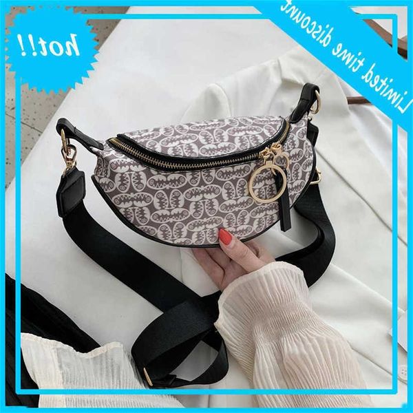 

zak 2021 new casual zadel crossbody tas half moon design leather chest bag women's leisure shoulder pure female bolsos