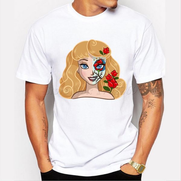 

новые поступления beauty girl sugar skull красочные printed мужской повседневный customized tops cartoon hipster смешной tee спорт толстовка