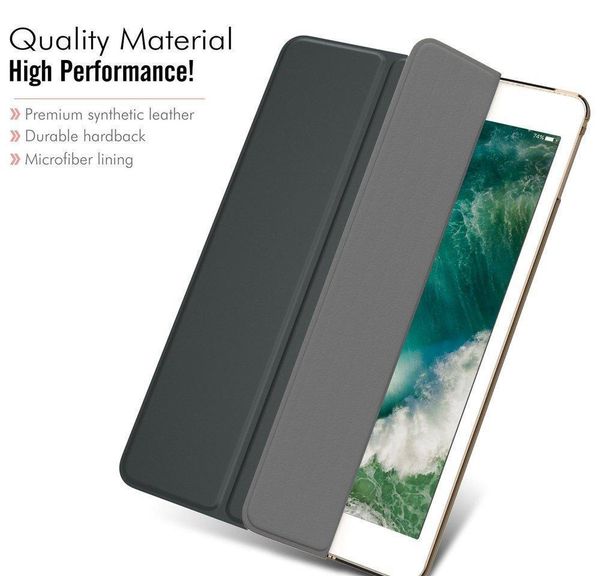 

for ipad air 1 2 mini 3 4 5 pro 10.5 inch case funda ultra thin pu leather pc hard cover jllzbh yyysports