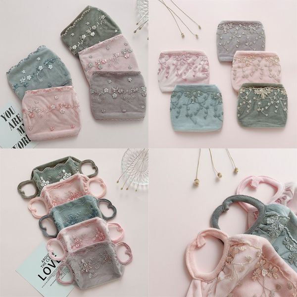 

lace pure color mouth masks women dustproof fashion face mask winter new pattern new arrival 2 38jt j2