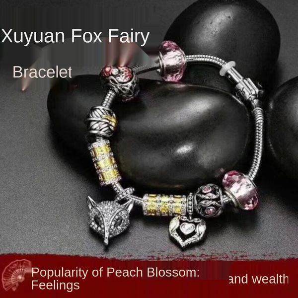 

thai buddha brand cuba ti cuba thip kaiguang lahu elephant god bracelet fox fairy increases fortune and transports money bracelet cjduh cjdu, Golden;silver