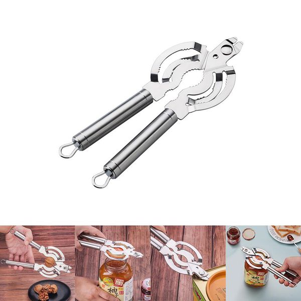 

creative can opener stainless steel handy screw cap multi purpose open beer bottle lid grip wrench kitchen tool accessories wmtnzb bdesybag